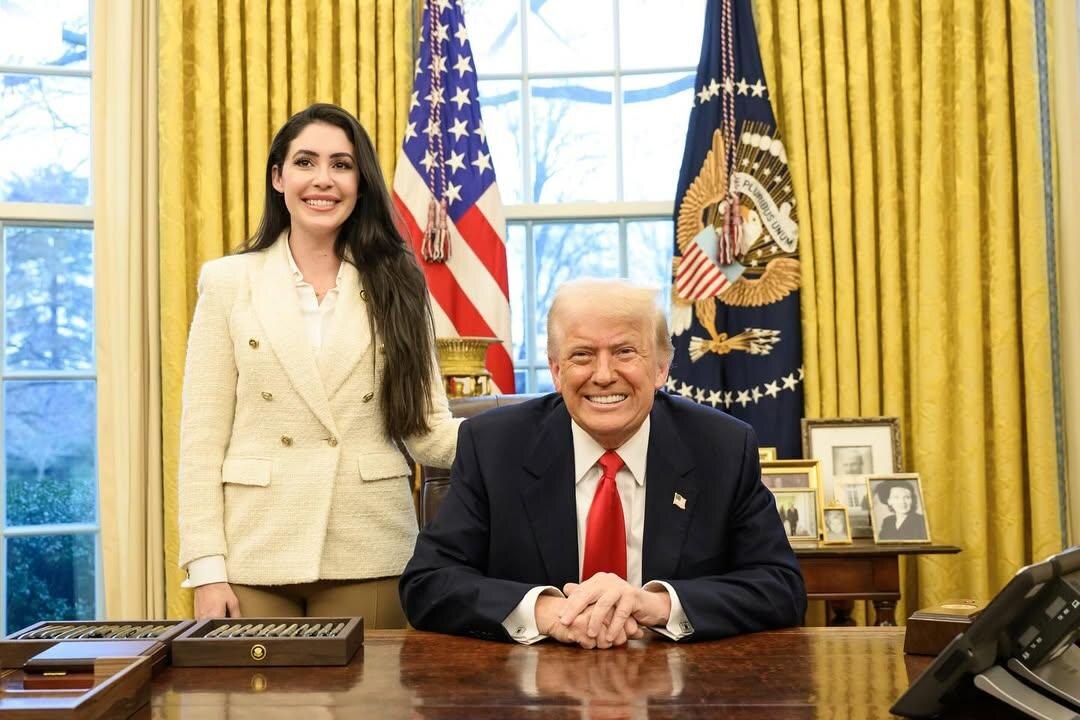 Анна Паулина Луна и Дональд Трамп