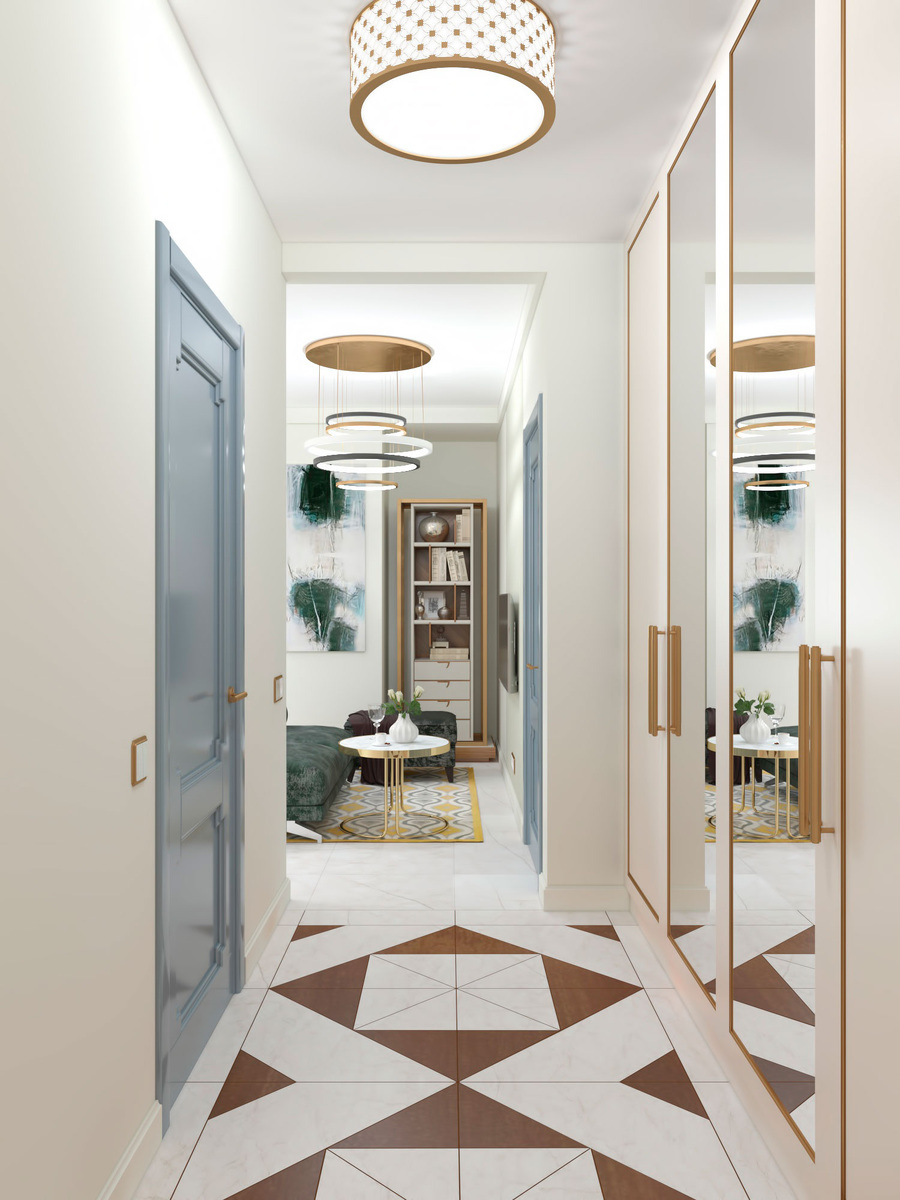 Визуализация из проекта, дизайнер Ирина Кривцова