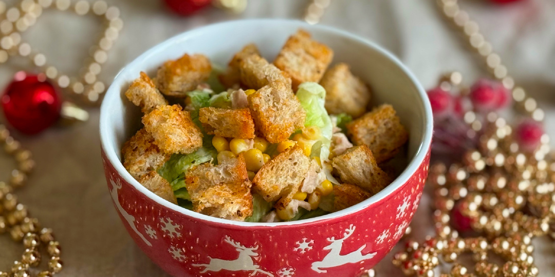 Когда устал от майонеза: лёгкий салат из простых продуктов