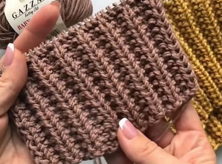 Как вязать английскую резинку спицами: схемы и описания