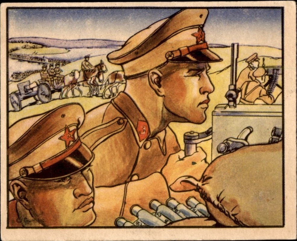 № 241 Russian Troops Invade Jap-Claimed Territory