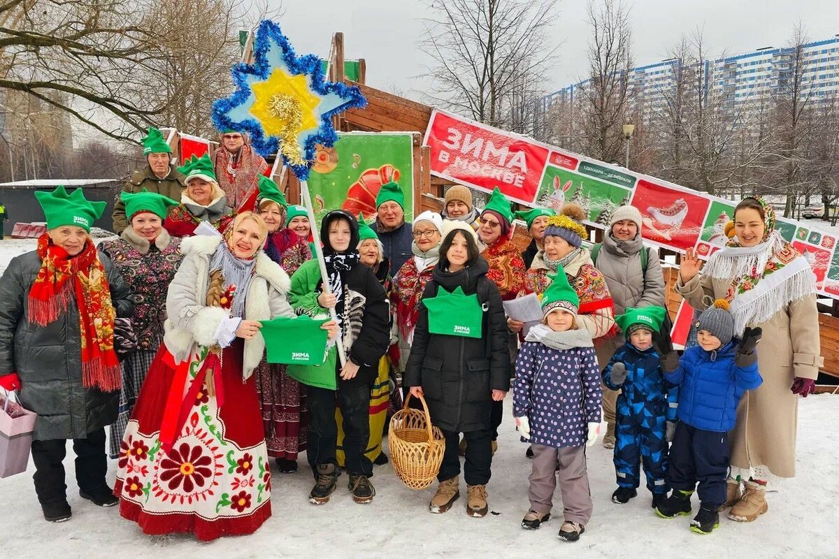    «Зима в Москве» зовет на празднование старого Нового года в парке «Никулино»