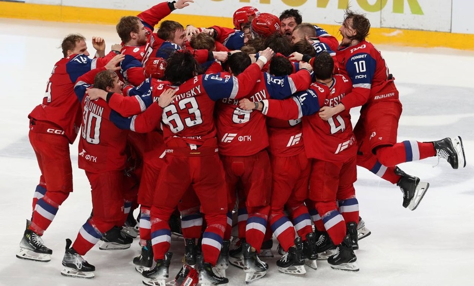    Игроки «Локомотива» получили по 10 млн рублей за победу в плей-офф КХЛ. Фото: ХК «Локомотив»