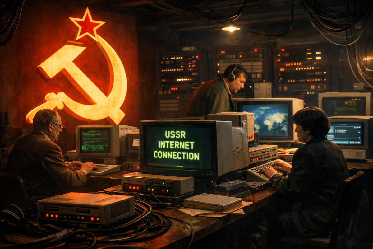 Когда СССР впервые подключился к интернету