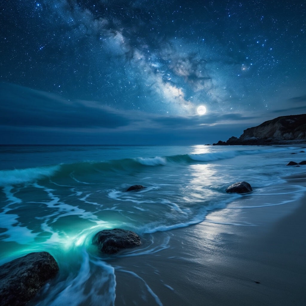 Чёрное море в Абхазии 