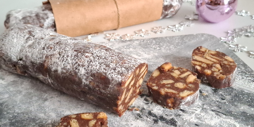 Любимое лакомство из СССР. ШОКОЛАДНАЯ КОЛБАСКА.