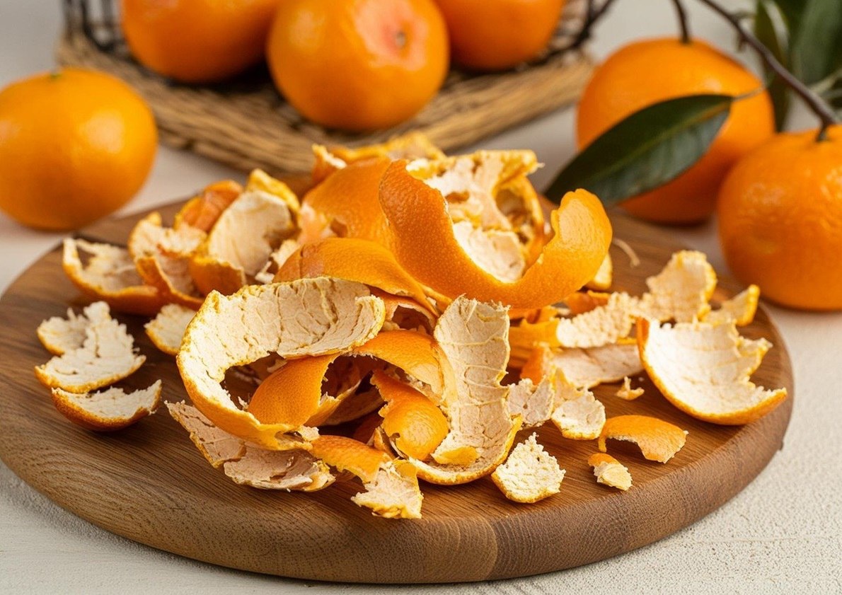 НЕ ВЫБРАСЫВАЙТЕ КОЖУРУ МАНДАРИНОВ