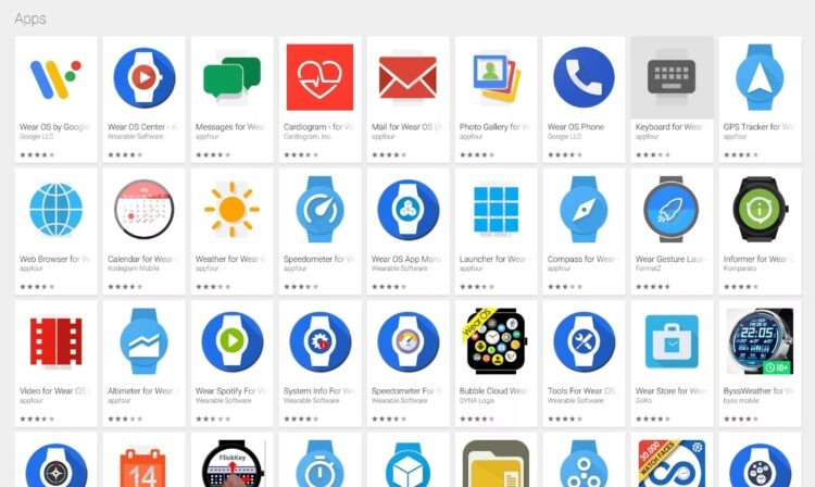    На Wear OS есть много приложений, которых не встретишь на HarmonyOS. Изображение: Google
