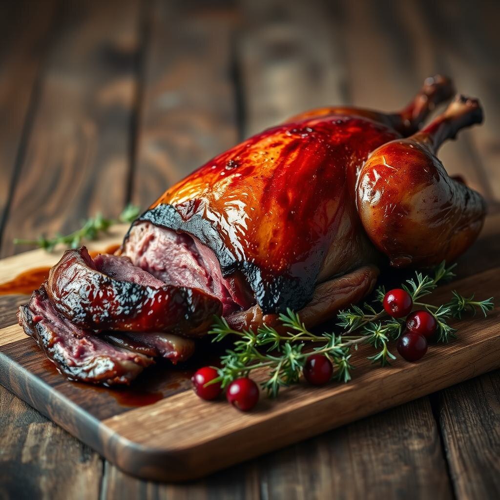 Утка запечённая