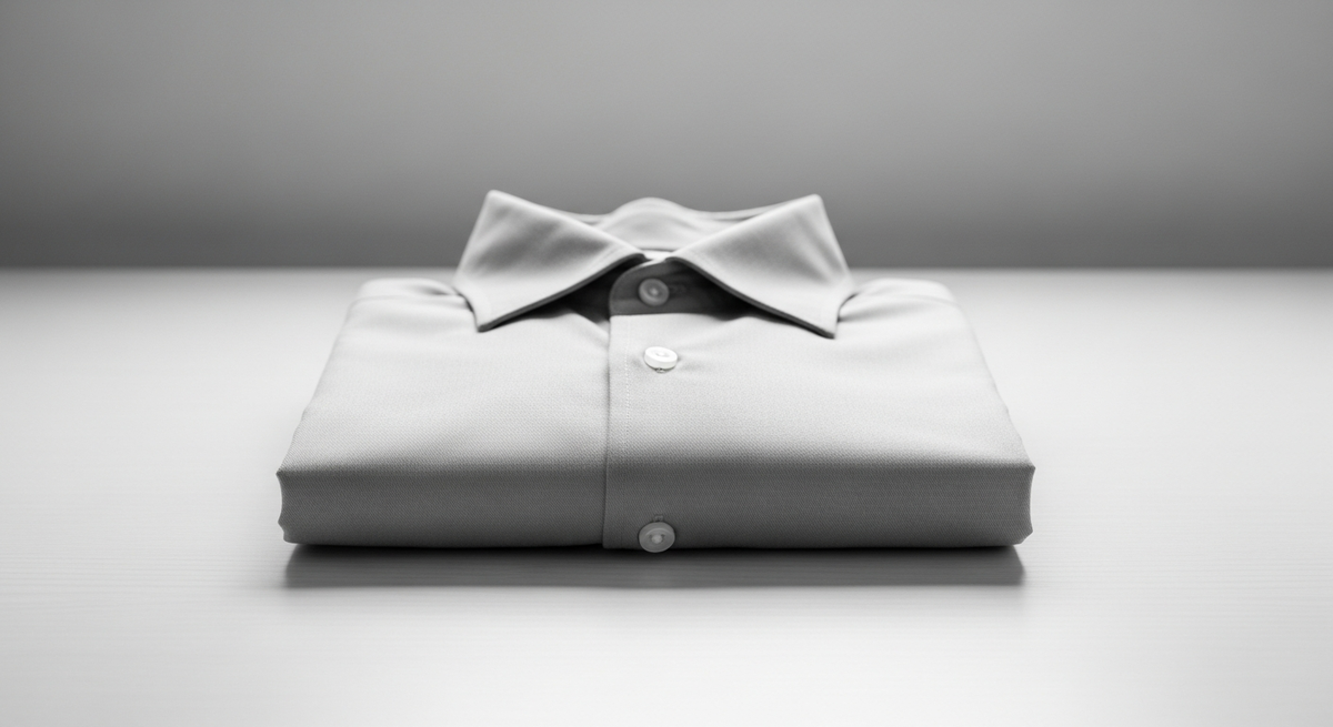 Аккуратно сложенная рубашка