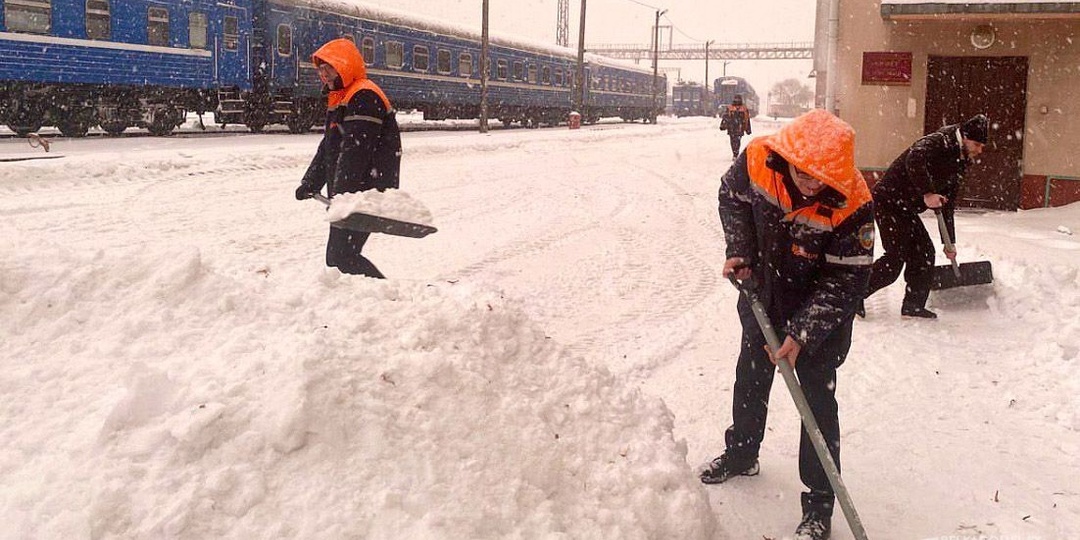 Поезд Гомель — Минск из-за непогоды уехал с опозданием