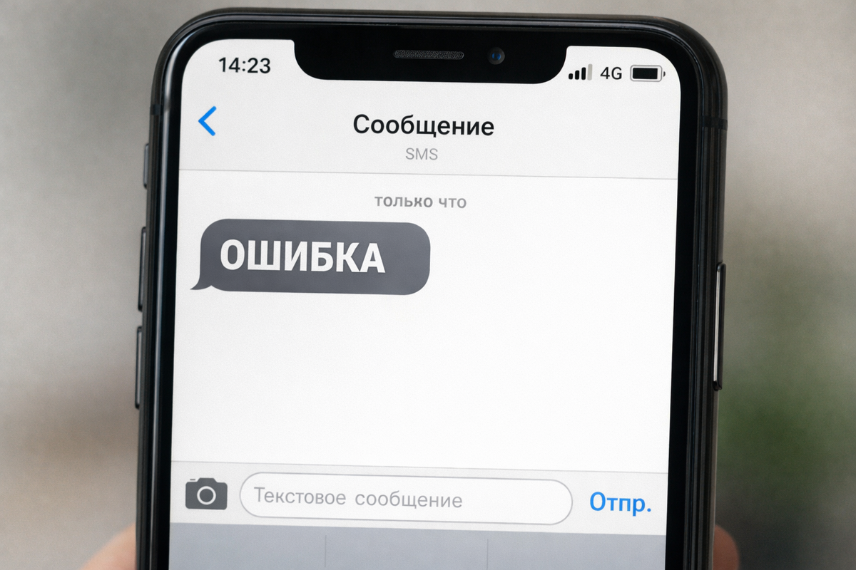 Сообщение от мошенников