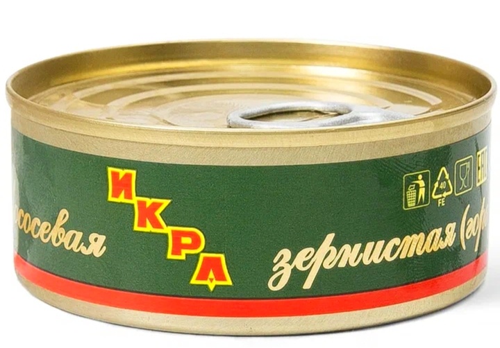 Икра вот такая. 