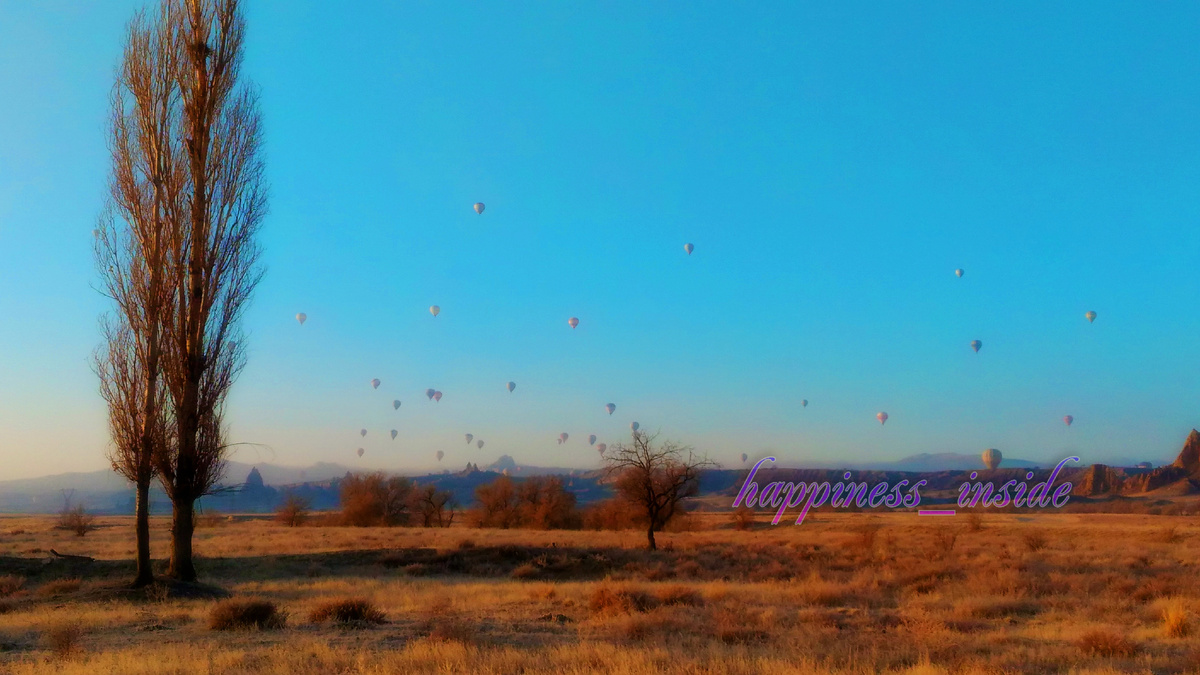 Полет на воздушных шарах в Каппадокии. Фото автора 