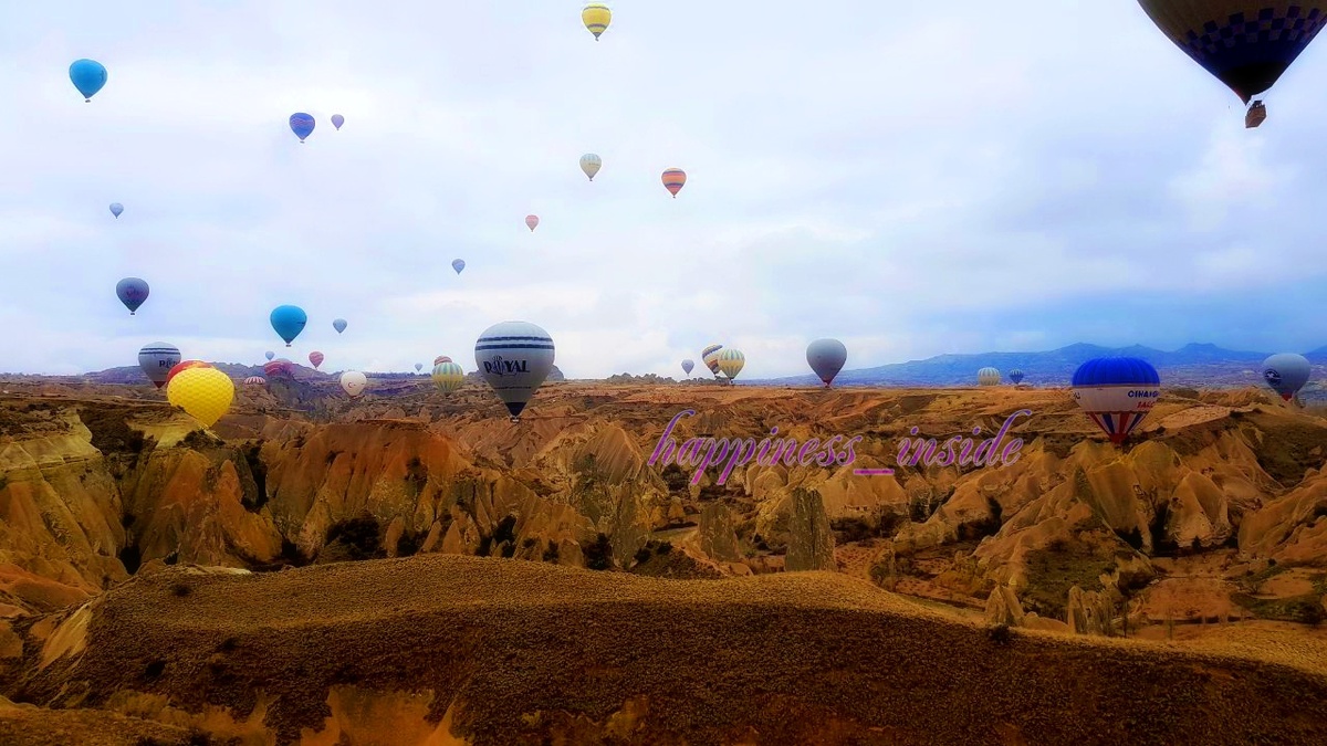 Воздушные шары, Каппадокия. Фото автора 