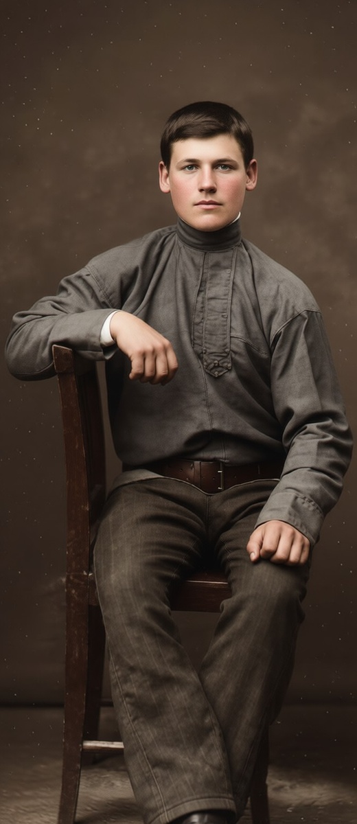 Алексей Семенович Цепковатый.
Фото из семейного архива. Снимок сделан перед Первой мировой войной.
