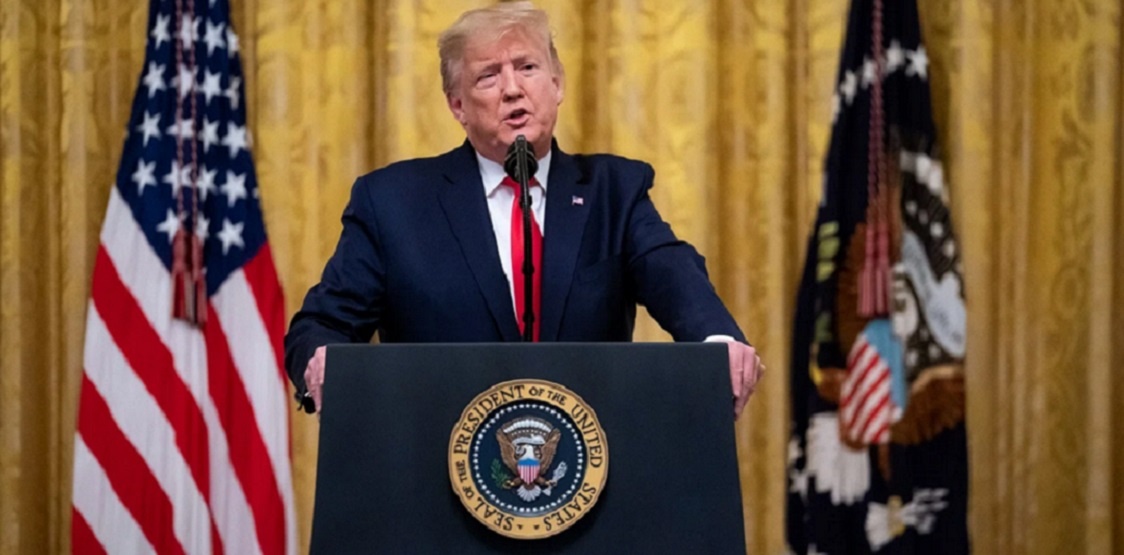 ВЫСТУПЛЕНИЕ ДОНАЛЬДА ТРАМПА. (whyy.org)
