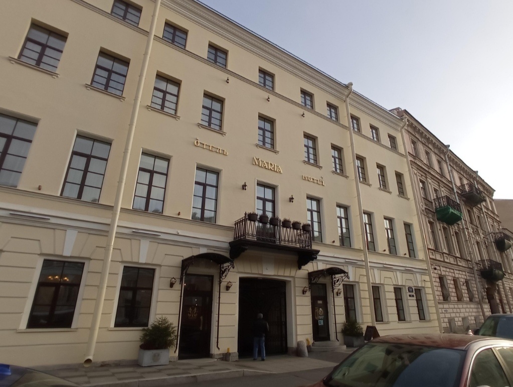 Дом Арендтов со стороны Невки