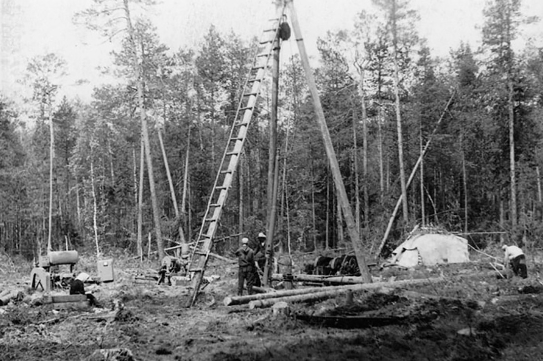 Подготовка к подрыву ядерных зярадов. Фото из архива Пермского края.