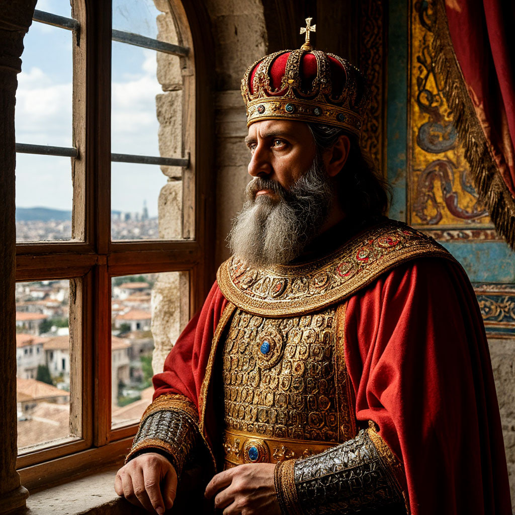 Василий II. Генерация нейросети "Шедеврум".