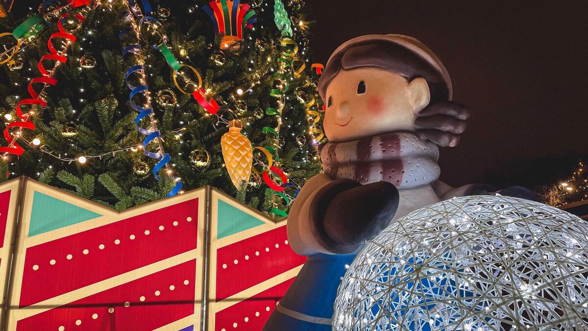    Ёлка около волгоградского амфитеатра стала самой красивой   Антон Засимов / novostivolgograda.ru