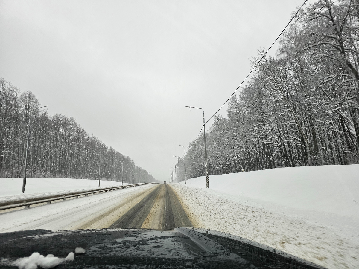 М2 - осталась всего 1 полоса
