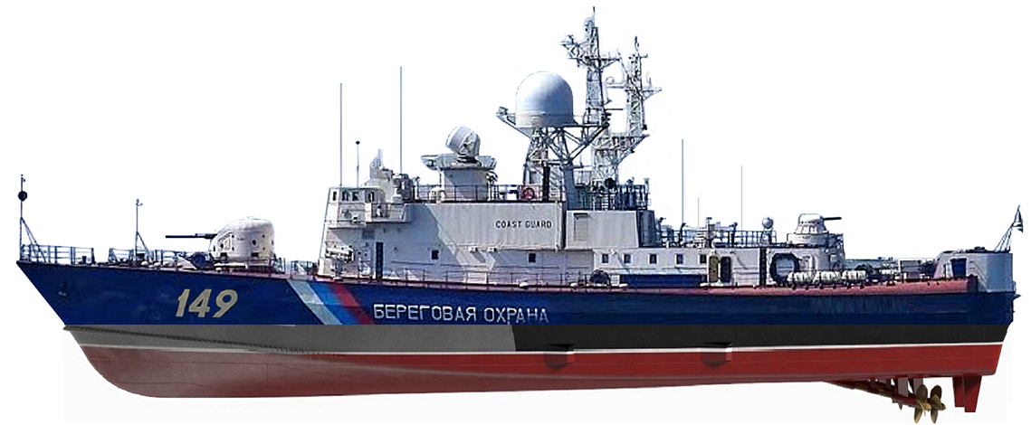 Водоизмещение полное - 495 т. Водоизмещение нормальное - 444 т. Размеры: 56,1 м. х 10,2 м. х 2,65 м. Силовая установка: два дизеля М-521-ТМ5 – 2 х 9000 л.с., два вала. Скорость полного хода – 30,53 уз. Скорость экономическая – 12,27 уз. Дальность плавания – 1940 миль (12,2 уз), 1600 миль (14 уз). Автономность - 10 суток. Экипаж – 44 человек (7 офицеров, 8 мичманов). 