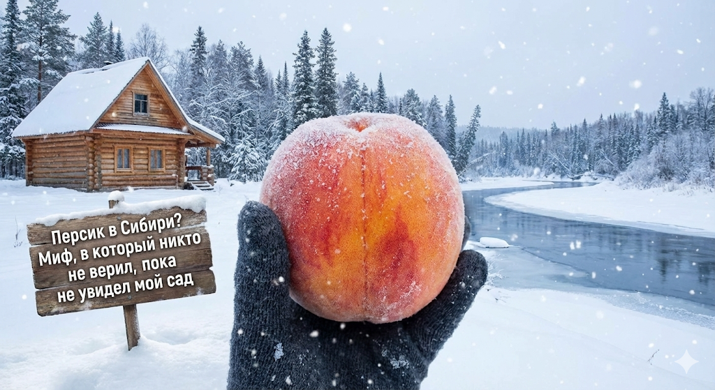 Персик в Сибири? Миф, в который никто не верил, пока не увидел мой сад