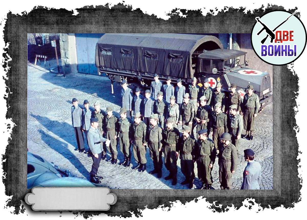 Солдаты Бундесвера. Семидесятые. Фото в свободном доступе.