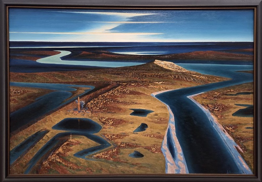 Александр Шумилкин. Просторы Гыдана 1979-1980 холст, масло