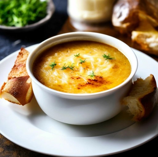 🍽️ Суп луковый запеченный с сыром 🍀 Комиссаров Эдуард Михайлович 🍀