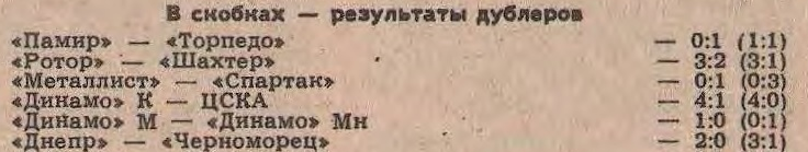 "Футбол". 1990. № 16. 14 октября. С.3. С минимальной корректировкой автора ИстАрх.