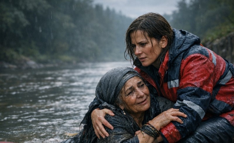 Бежала на роды через лес - и увидела, как в реке тонет цыганка-гадалка… Я вытащила её, а она попросила мою руку