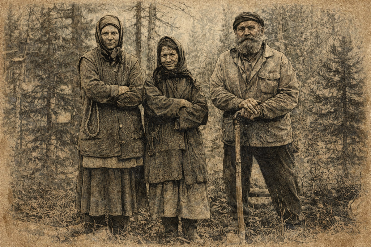 Сибирские отшельники-староверы Лыковы ушли от советской власти в 1937 году, чтобы сохранить веру и уклад XVII века