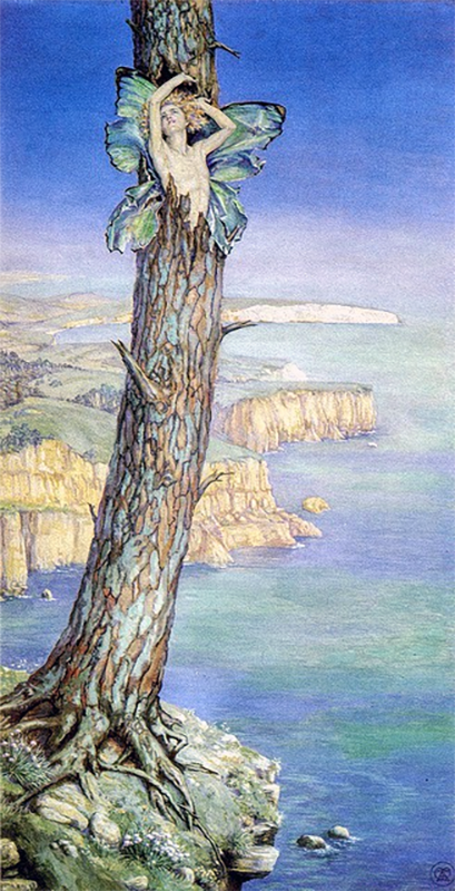 Мод Тиндал Аткинсон. Ариэль, 1915. Галерея Масс, Лондон