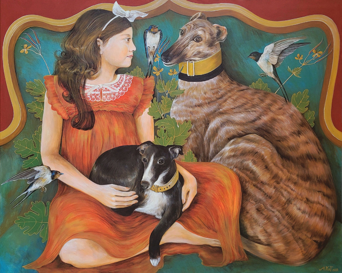 © Аделаида Кот (Adelajda Kot). Ласточки. 2022.