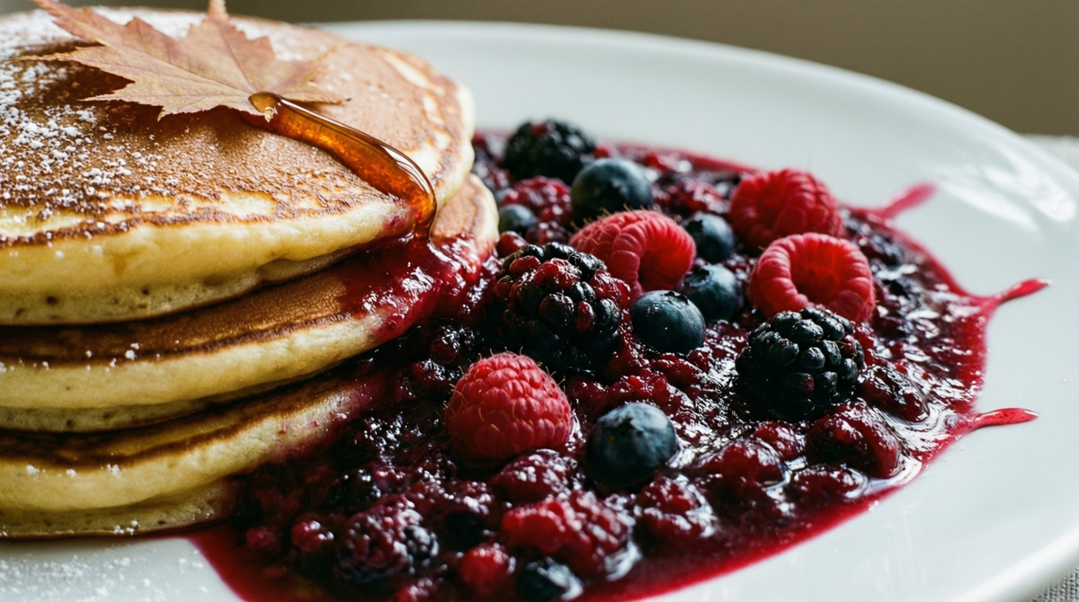 Ягодный соус к блинам