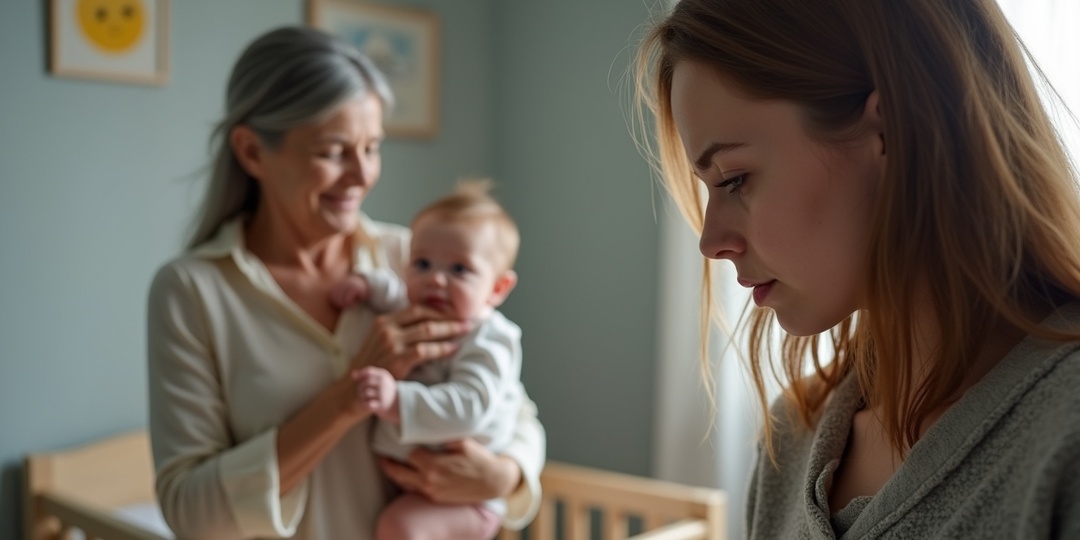 "Выходи на работу через месяц, я посижу!" — свекровь сидит дома одна