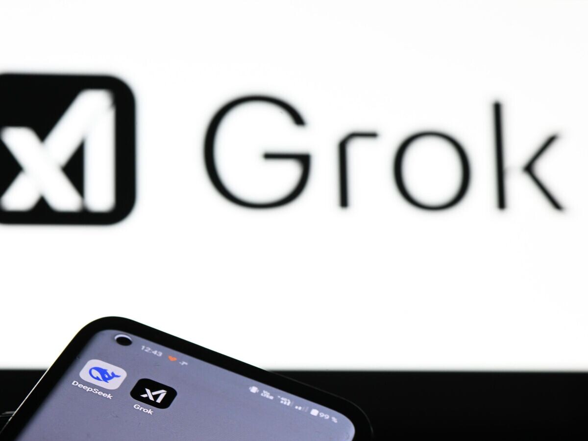    Флагманская ИИ-модель Grok 3© РИА Новости . Владимир Астапкович