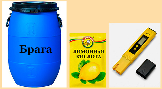 Зачем добавляют лимонную кислоту в брагу.