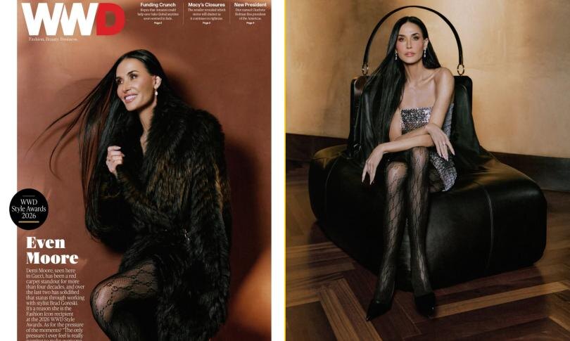    Источник: WWD | Деми Мур дала интервью журналу WWD