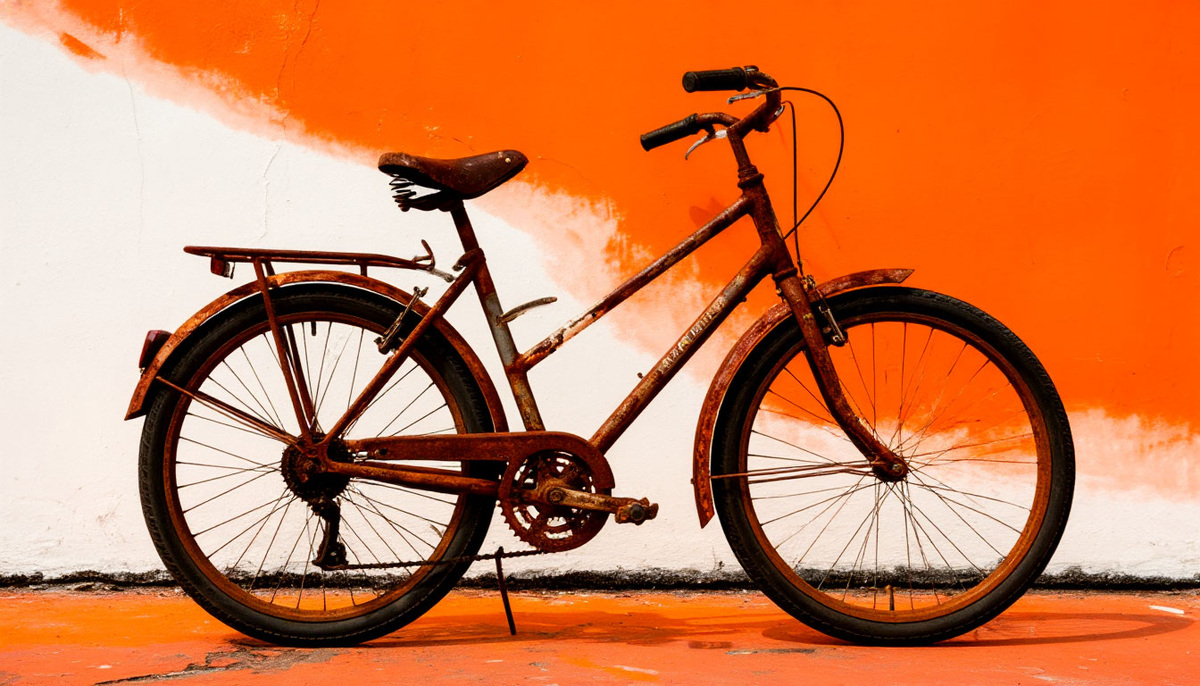Старый велосипед