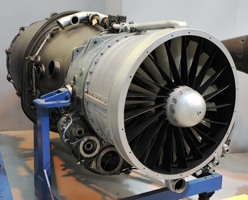  Rolls-Royce Spey с малой двухконтурностью.