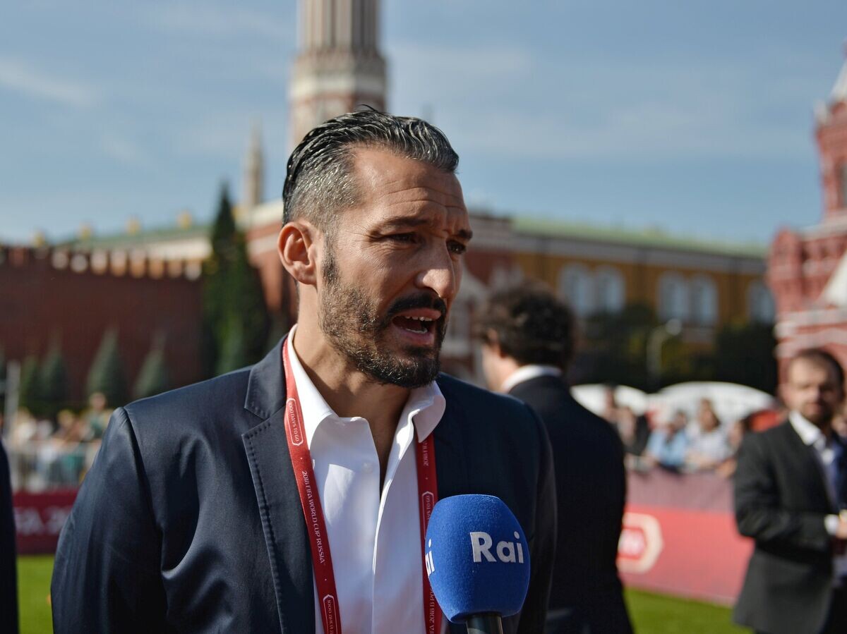    Чемпион мира 2006 итальянский футболист и тренер Джанлука Дзамбротта | © РИА Новости / Владимир Астапкович