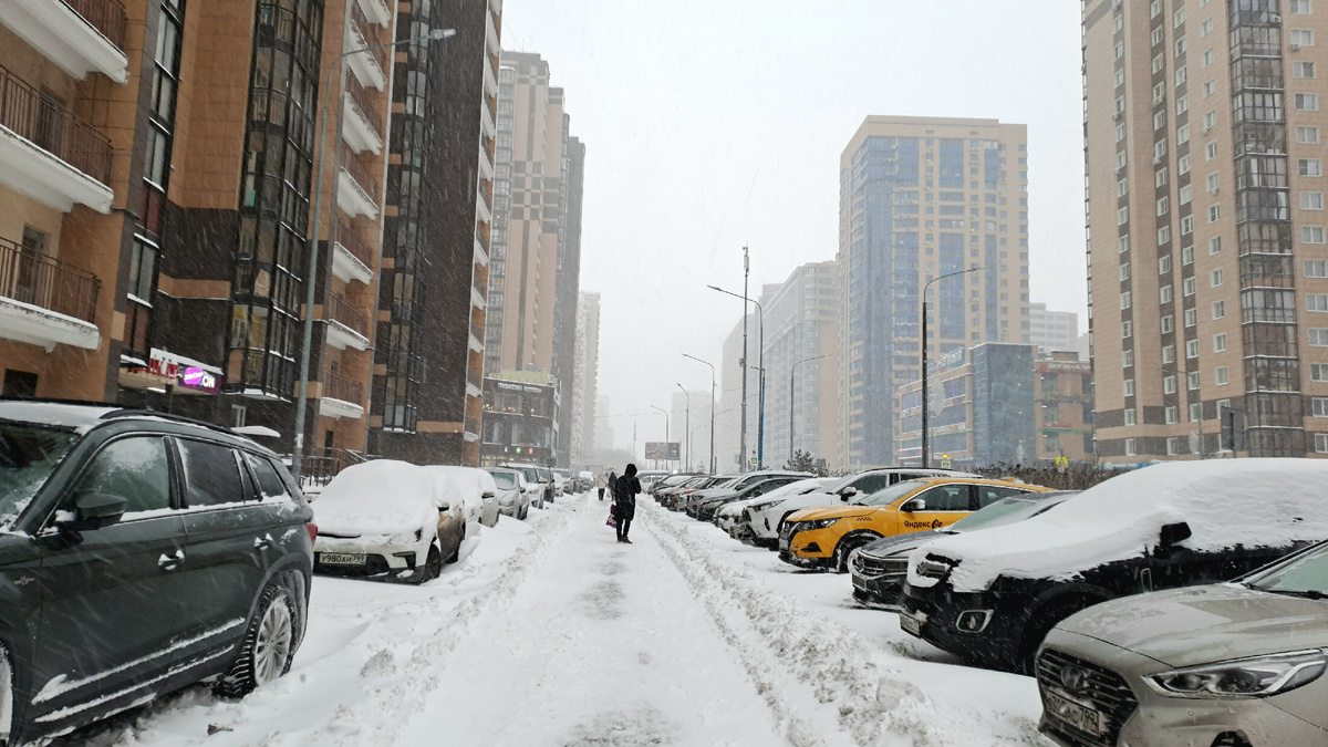 В Новокосино. 10-й микрорайон.