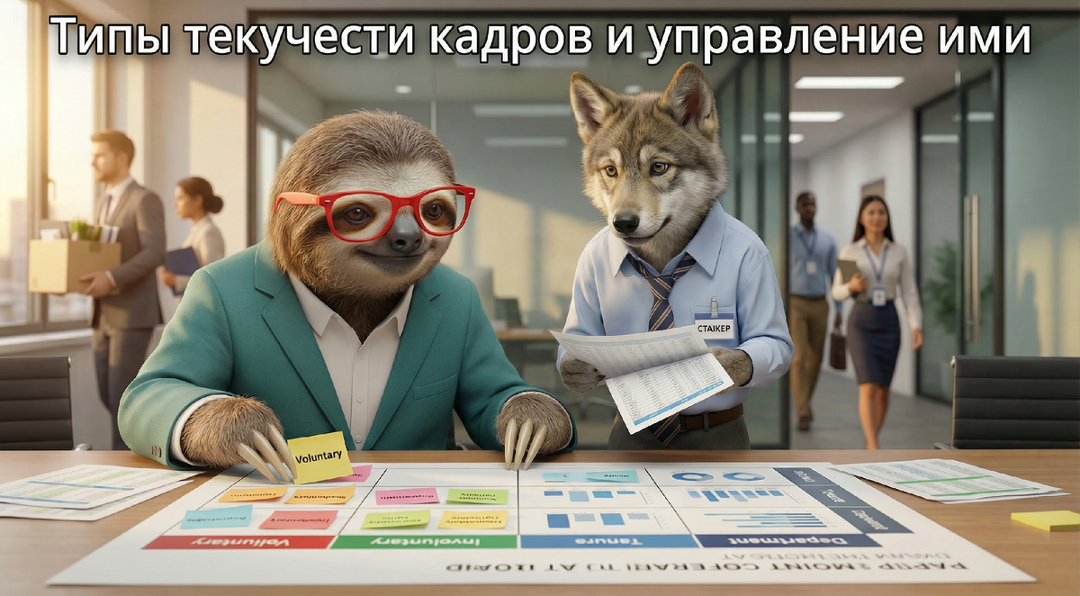 Типы текучести кадров и управление ими