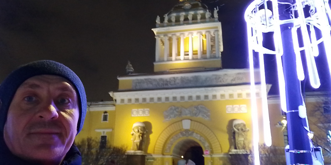 Рождество на льду: как я грелся чаем, фактами и любовью к Питеру.