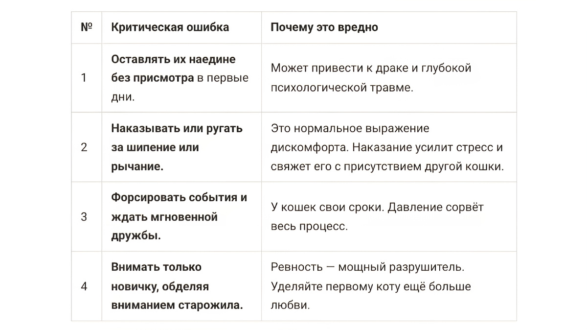 ЗАПОМНИТЕ - 4 НЕЛЬЗЯ!!!