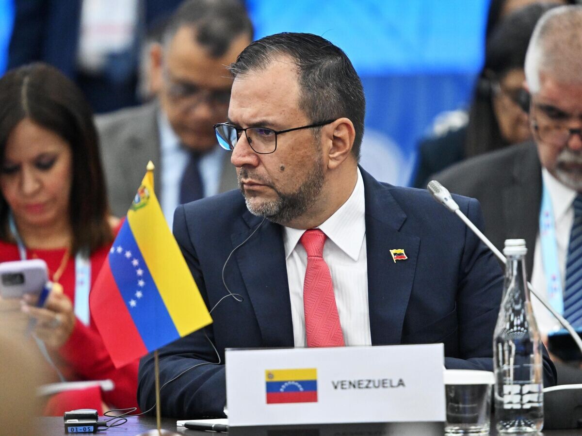   Министр иностранных дел Венесуэлы Иван Хиль Пинто на совещании министров иностранных дел стран БРИКС в Нижнем Новгороде | © РИА Новости / Григорий Сысоев