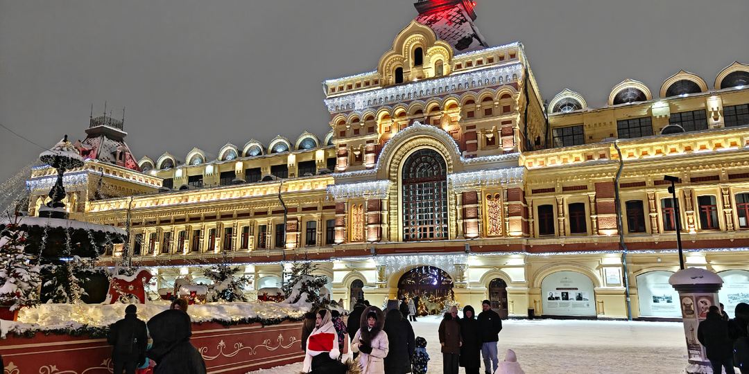 Как проводят новогодние праздники на Нижнегородской ярмарке 🎄